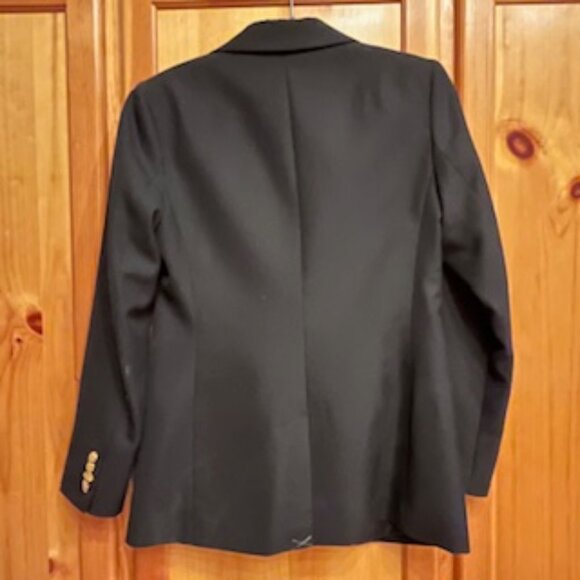 Banana Republic Black Blazer with Gold Buttons-- Size 6 - Picture 7 of 7